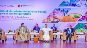 President attends Sri Lanka- Bangladesh Investment Forum