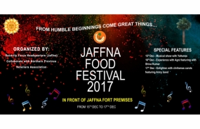 Jaffna Food Festival begins today