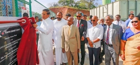 President opens latest Biomass power plant in Trincomalee