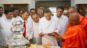 Ancient monuments display pride of place of ancient Sri Lanka to the world – President