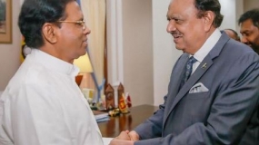 Pakistani President arrives in Sri Lanka