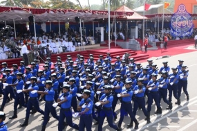 Sri Lanka Navy participates at Ranaviru Commemorative Parade