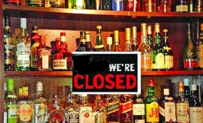 Liquor shops closed on May 3 - 4