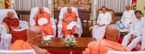 Maha Sangha will be kept informed even about a draft of a constitution – President