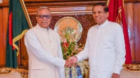 Sri Lanka and Bangladesh Presidents meet