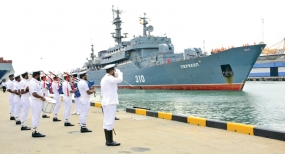 ‘Perekop’ arrives at Colombo Port