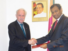 Former German Ambassador to SL Juergen Weerth appointed as SL&#039;s Honorary Consul for North Rhine Westphalia