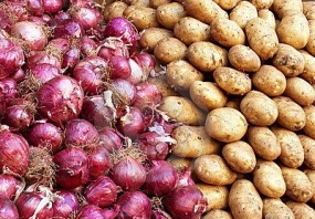 Import tax on Potatoes, B Onions increased