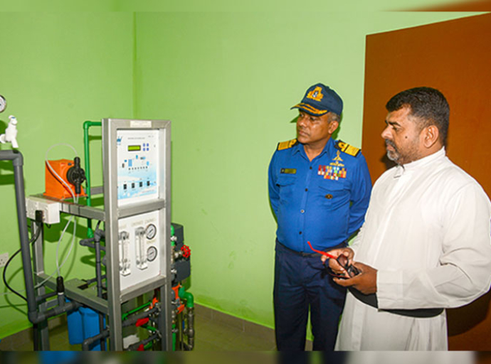 1062nd RO plant built by Navy declared open in Urumalai