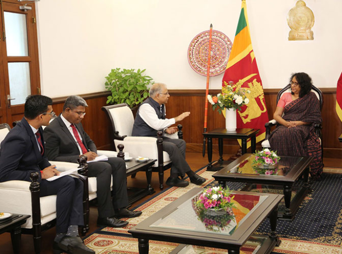 Indian High Commissioner Meets Sri Lankan Prime Minister