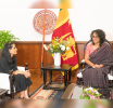 Prime Minister of Sri Lanka Meets UNHCR Assistant High Commissioner for Protection