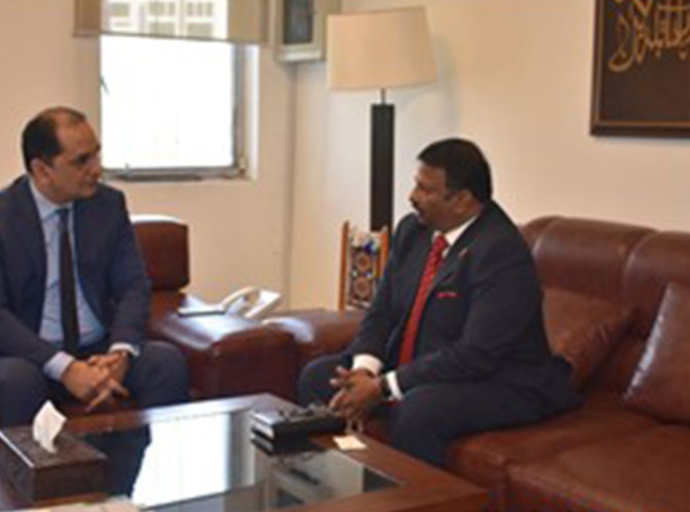 Acting High Commissioner meets with Secretary, Ministry of Commerce of Pakistan