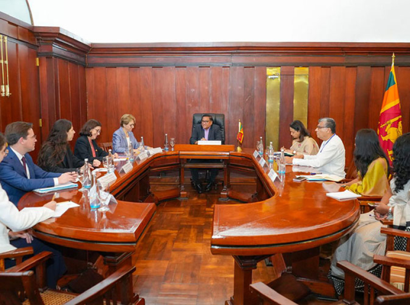 Secretary General of the Ministry for Europe and Foreign Affairs of France Anne-Marie DESCÔTES visits  Sri Lanka for the inauguration of the Regional Centre for Maritime Studies