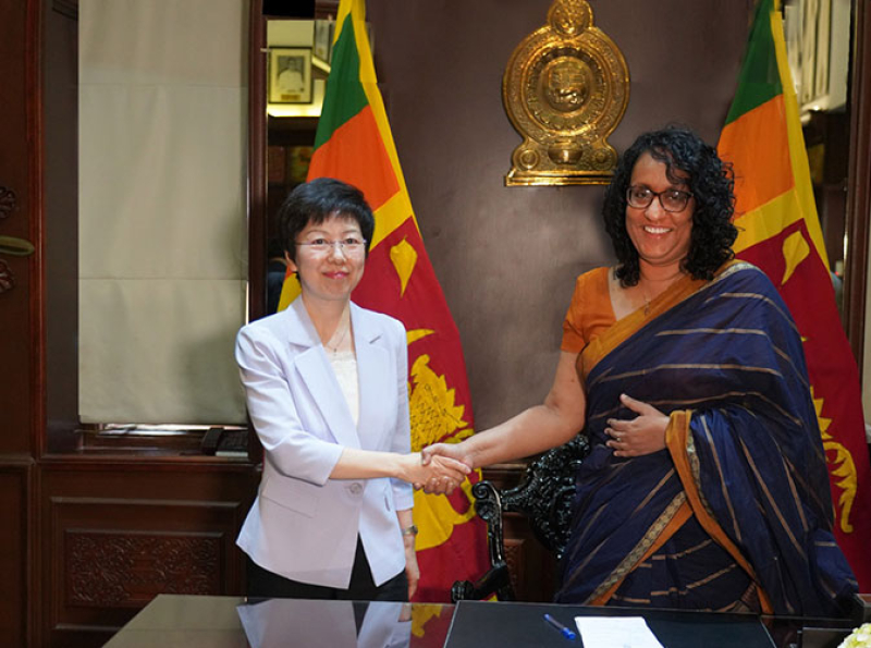 Vise President of ACWF, Meets Prime Minister of Sri Lanka