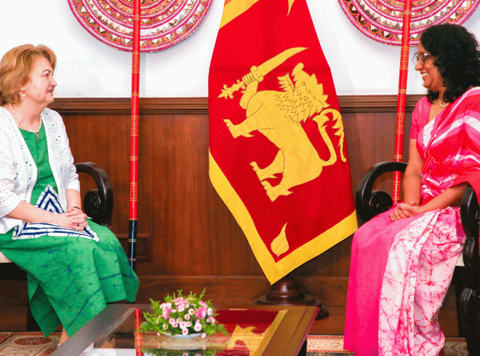 Romanian Ambassador paid a Farewell visit  to the Prime Minister of Sri Lanka