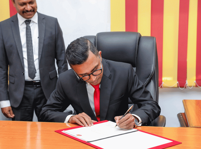 Mr Gihan De Sliva assumed duties as the new chairman of the Sri Lanka Rupavahini Corporation 