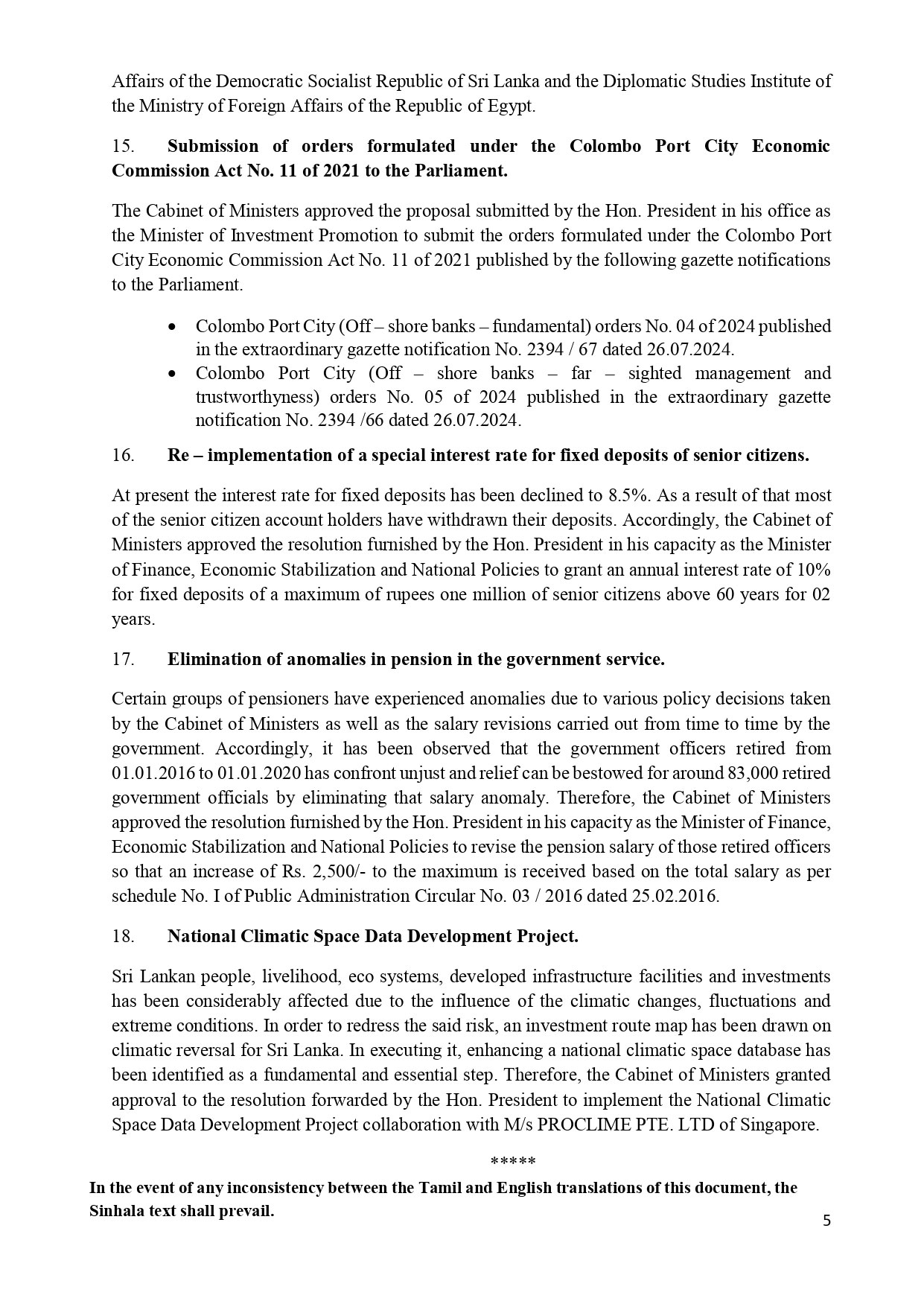 Cabinet Decisions on 05.08.2024 Eng page 0005