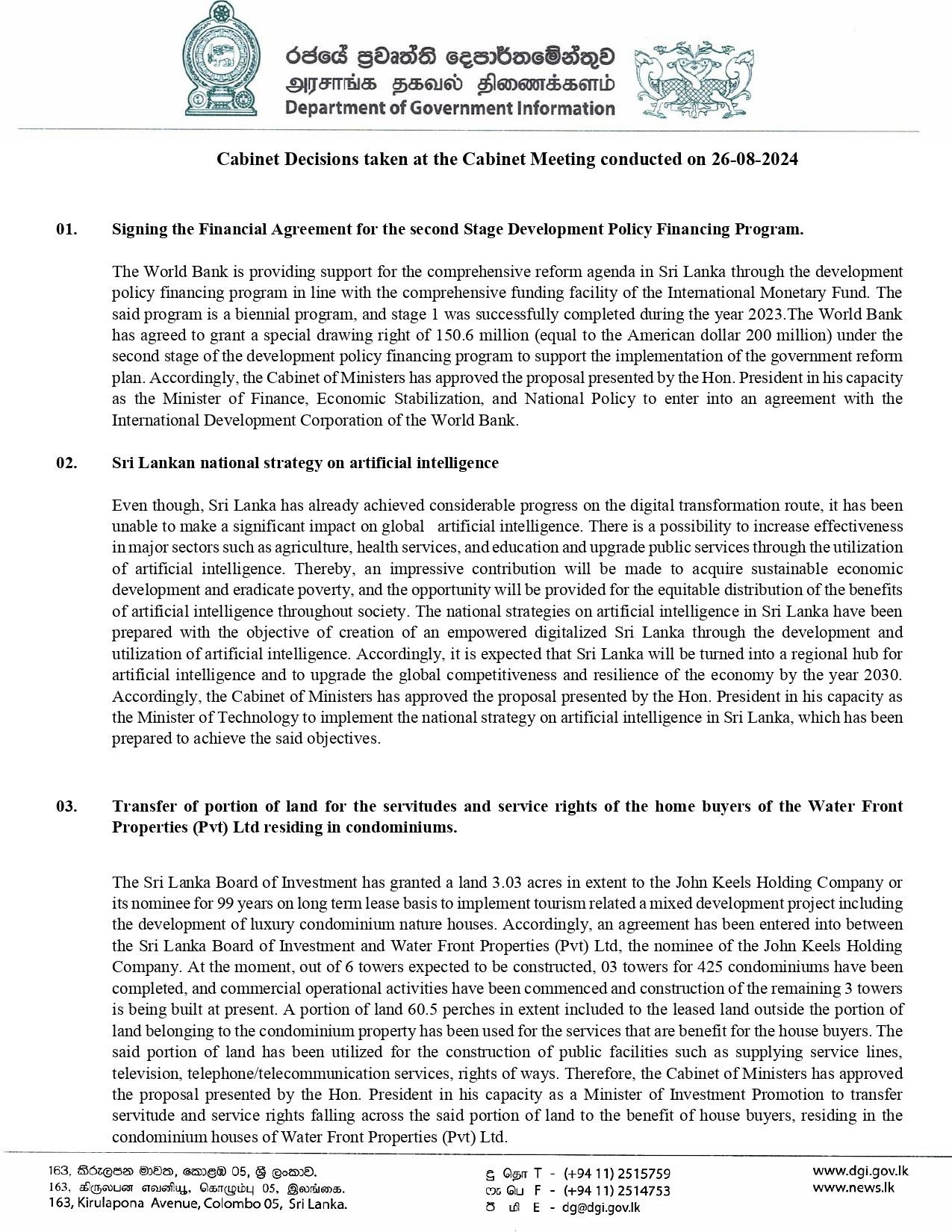 Cabinet Decision on 26.08.2024 English page 0001