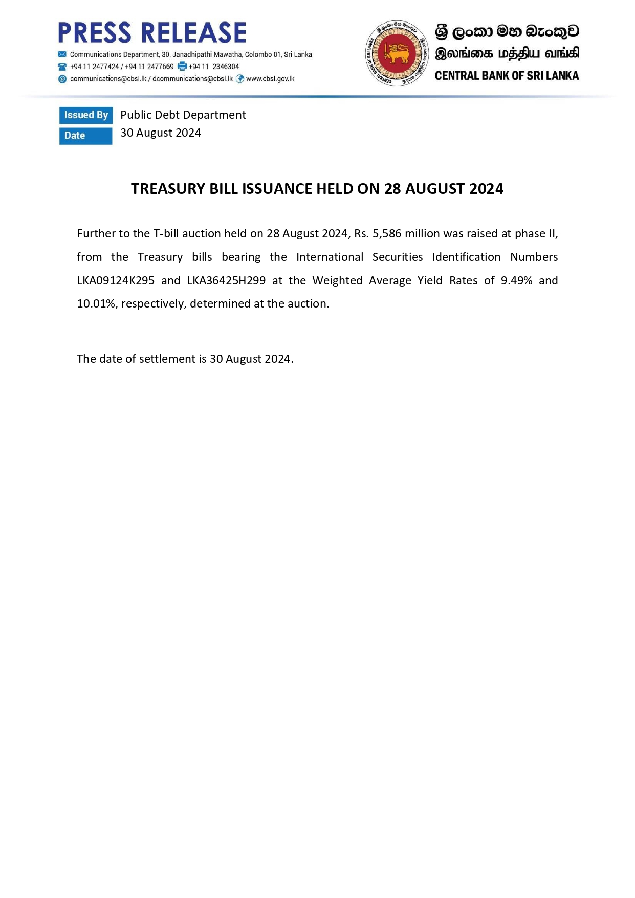 T bill Press Release E 28.08.2024 with Phase II page 0001