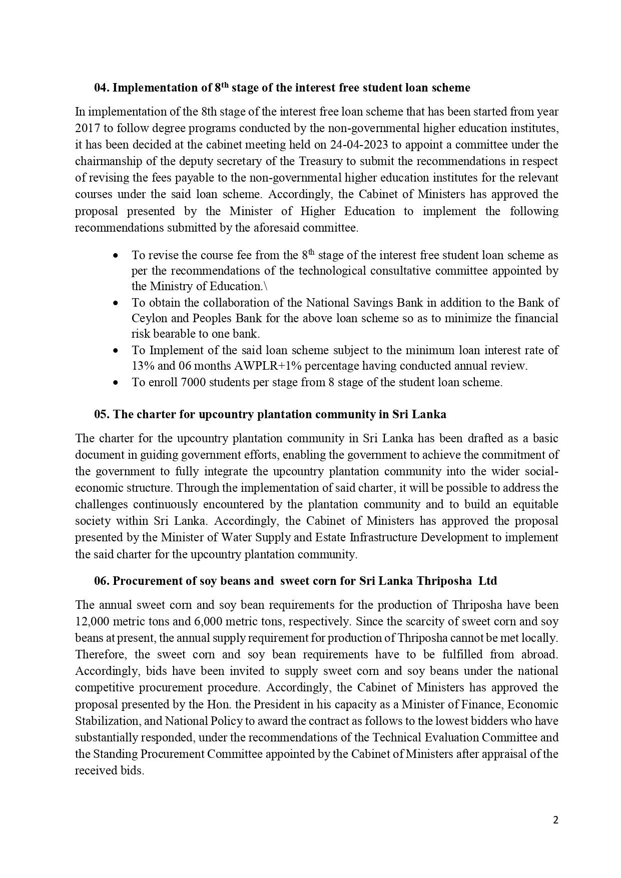 Cabinet Decisions on 02.09.2024 Eng page 0002