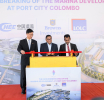 Port City Colombo celebrates the groundbreaking of the Luxury Marina Development 