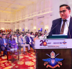 Minister of Foreign Affairs, Foreign Employment and Tourism, Vijitha Herath addresses   the 26th ASEAN Regional Forum (ARF) Heads of Defence Universities, Colleges, and   Institutions Meeting (HDUCIM) in Colombo