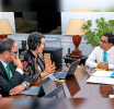 Secretary to the President Holds Meeting with ADB Representatives