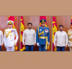 New Commanders of the Tri-Forces Meet the President