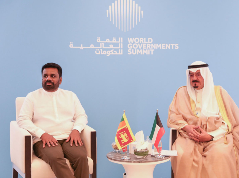 President Meets Kuwaiti Prime Minister Sheikh Ahmed Abdullah Al Ahmad Al Sabah