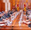 President Meets with Senior Army Officials