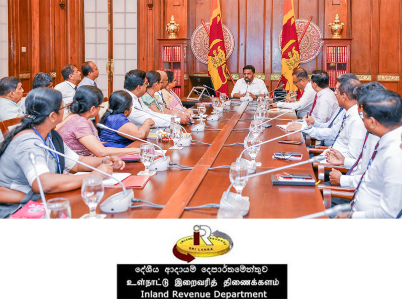 Full Responsibility for Collecting Total Tax Revenue Lies with the Inland Revenue Department - President 		