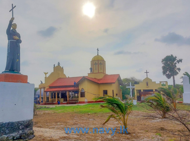 Arrangements are in place for the festival of St. Antony's Shrine, Kachchativu