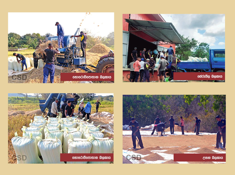 Contribution of the Civil Security Department to Food Security in Sri Lanka