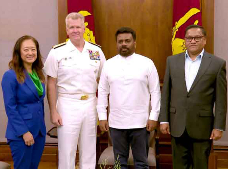 President Meets with USINDOPACOM Commander Admiral Samuel J. Paparo