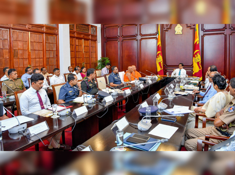 Discussion on the Poson Religious Events at Sithulpawwa and Tissamaharama Raja Maha Viharayas