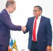 State Secretary of the German Federal Ministry for Economic Affairs and Energy, Dr. Thomas Steffen, Calls on Foreign Minister Vijitha Herath in Berlin