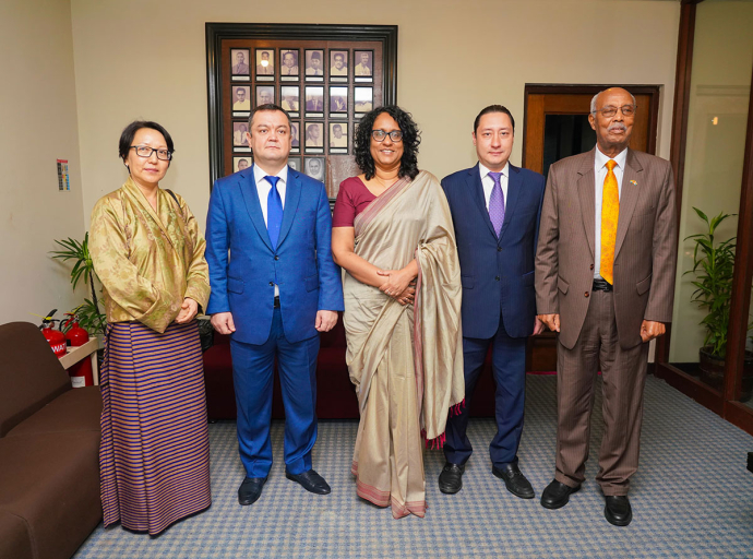 Diplomatic Engagements of the Prime Minister with Ambassadors of Bhutan, Kazakhstan, Jordan, Uzbekistan, and Eritrea
