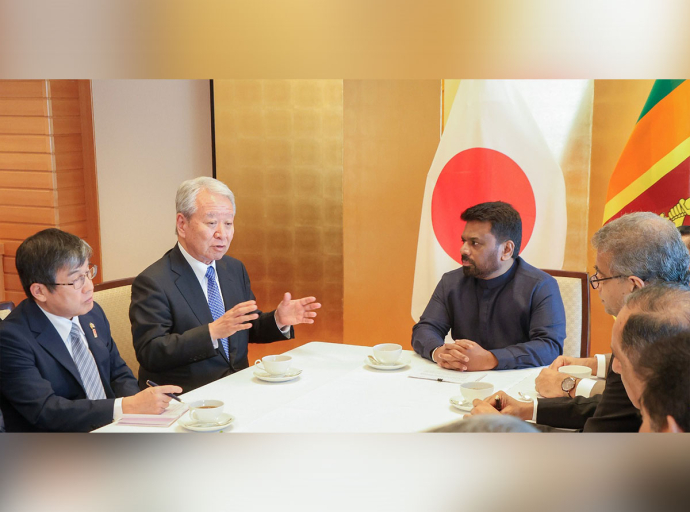 President holds discussions with Japan International Cooperation Agency President 