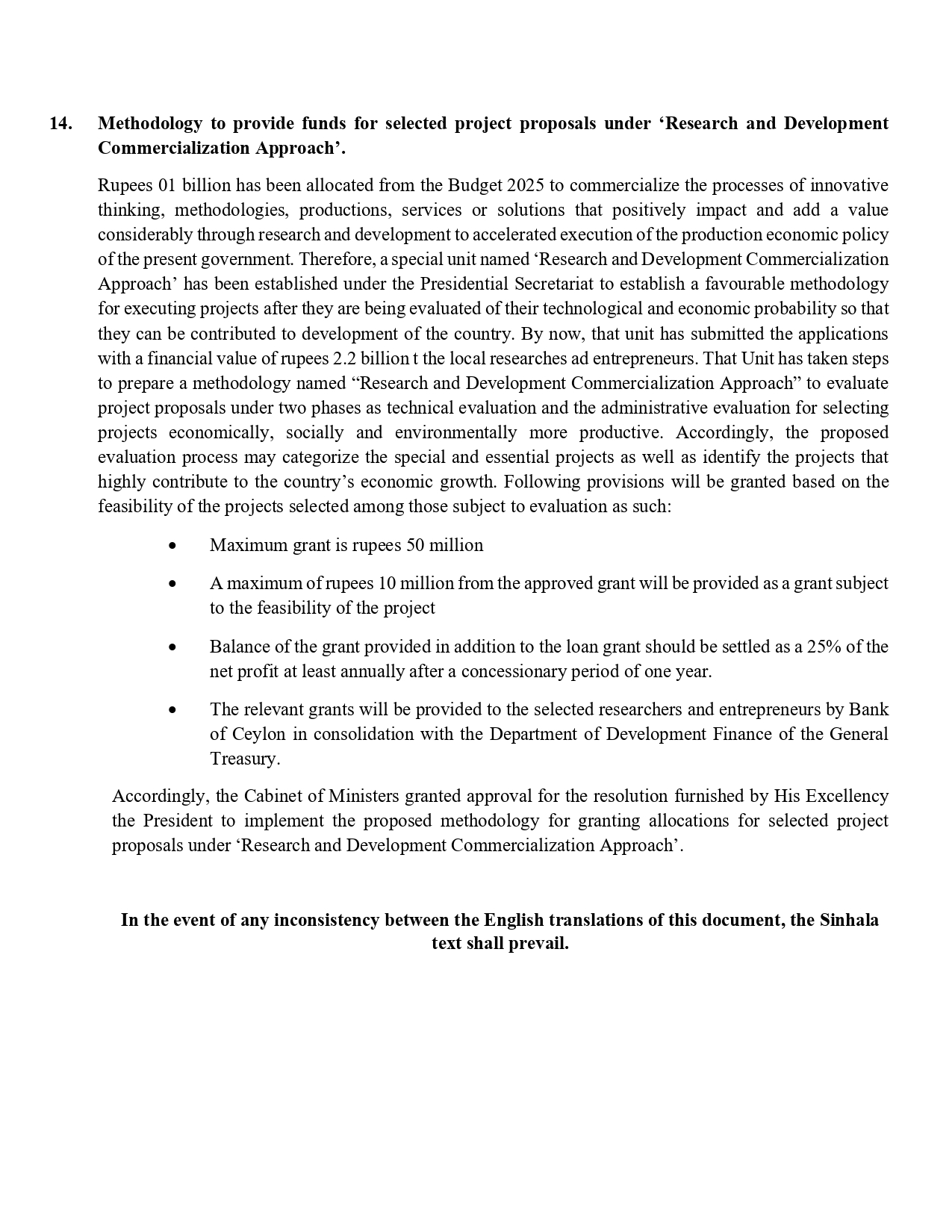 Cabinet Decision on 03.11.2025 English page 0006
