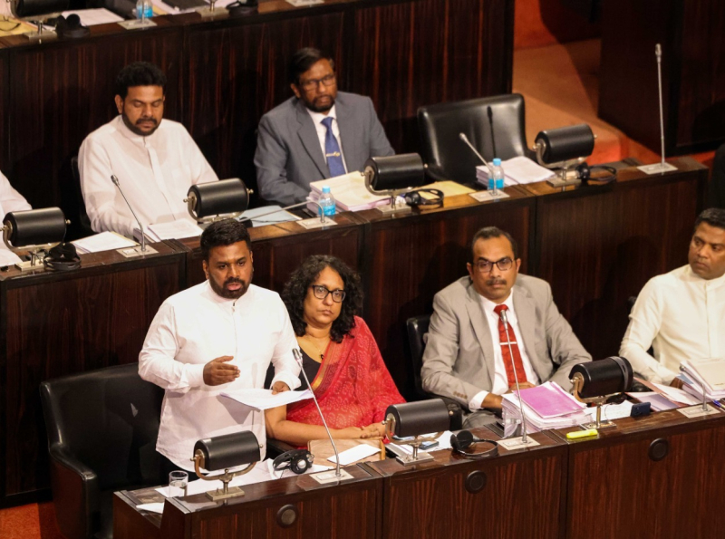 Hon. President Anura Kumara Dissanayake, presents the Budget 2026 to  Parliament in his capacity as the Minister of Finance