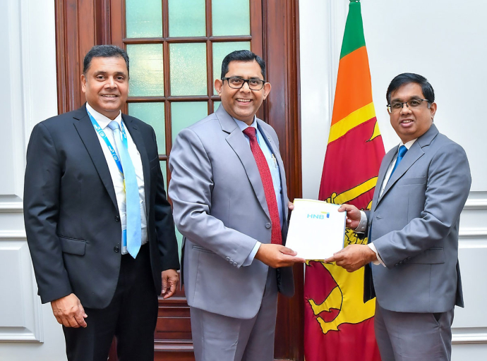 Hatton National Bank Donates Rs. 100 Million to the ‘Rebuilding Sri Lanka’ Fund