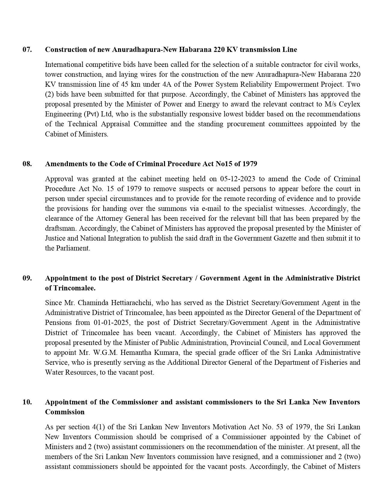 Cabinet Decision on 06.01.2025 English page 0004