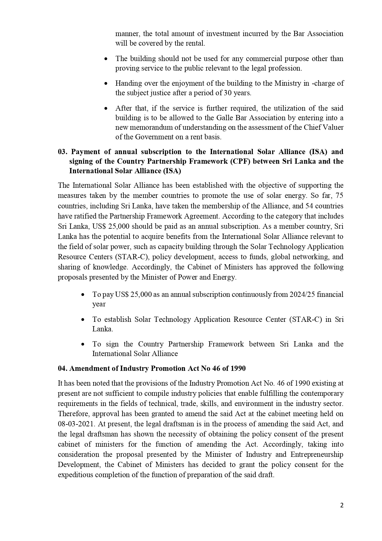 Cabinet Decisions on 10.03.2025 E page 0002