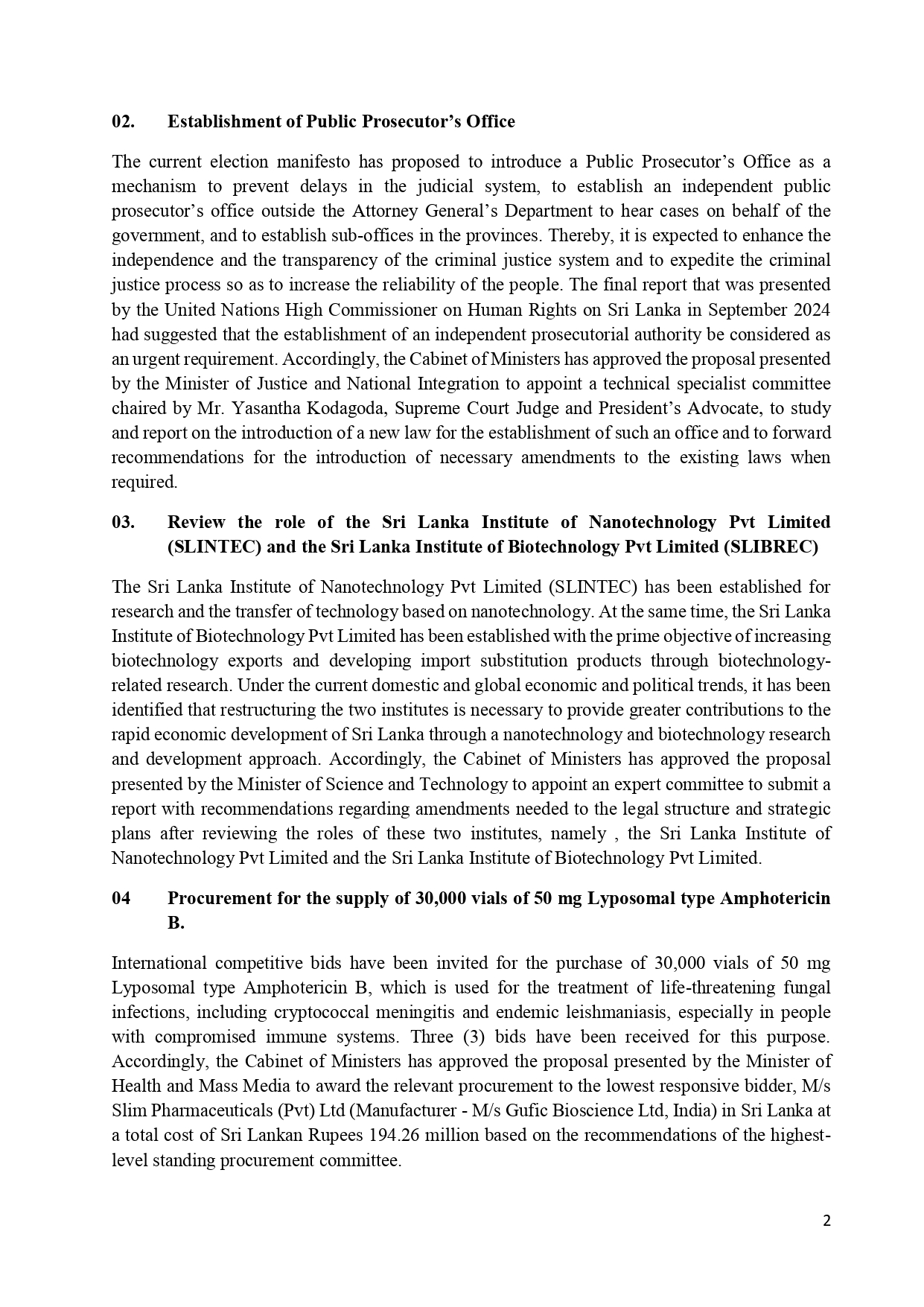 Cabinet Decisions on 07.05.2025 E page 0002
