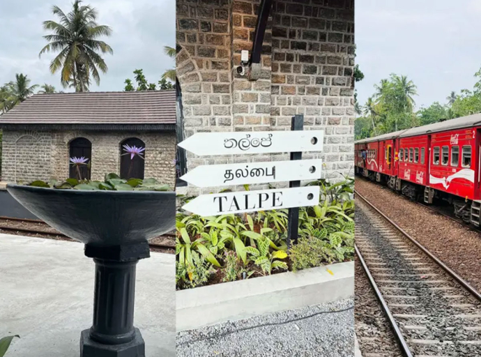 Thalpe Railway Station Inaugurated as First Under ‘Dream Destination’ Project