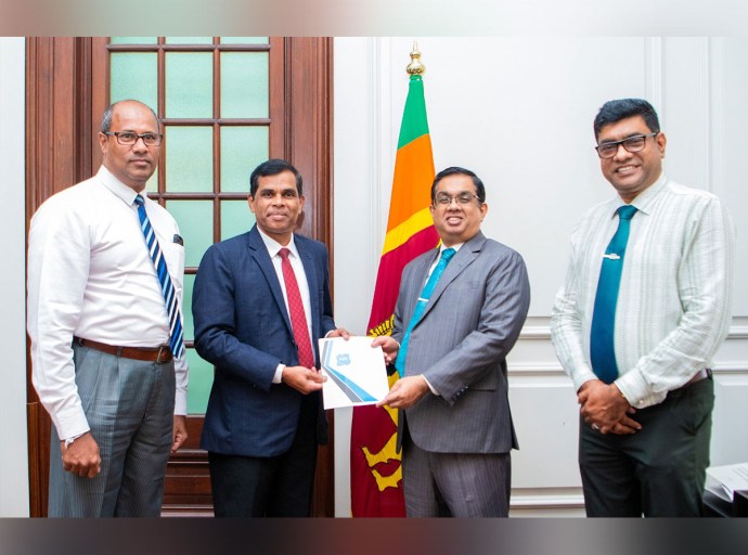 Financial Contribution from the Telecommunications Regulatory Commission of Sri Lanka to the ‘Rebuilding Sri Lanka’ Fund