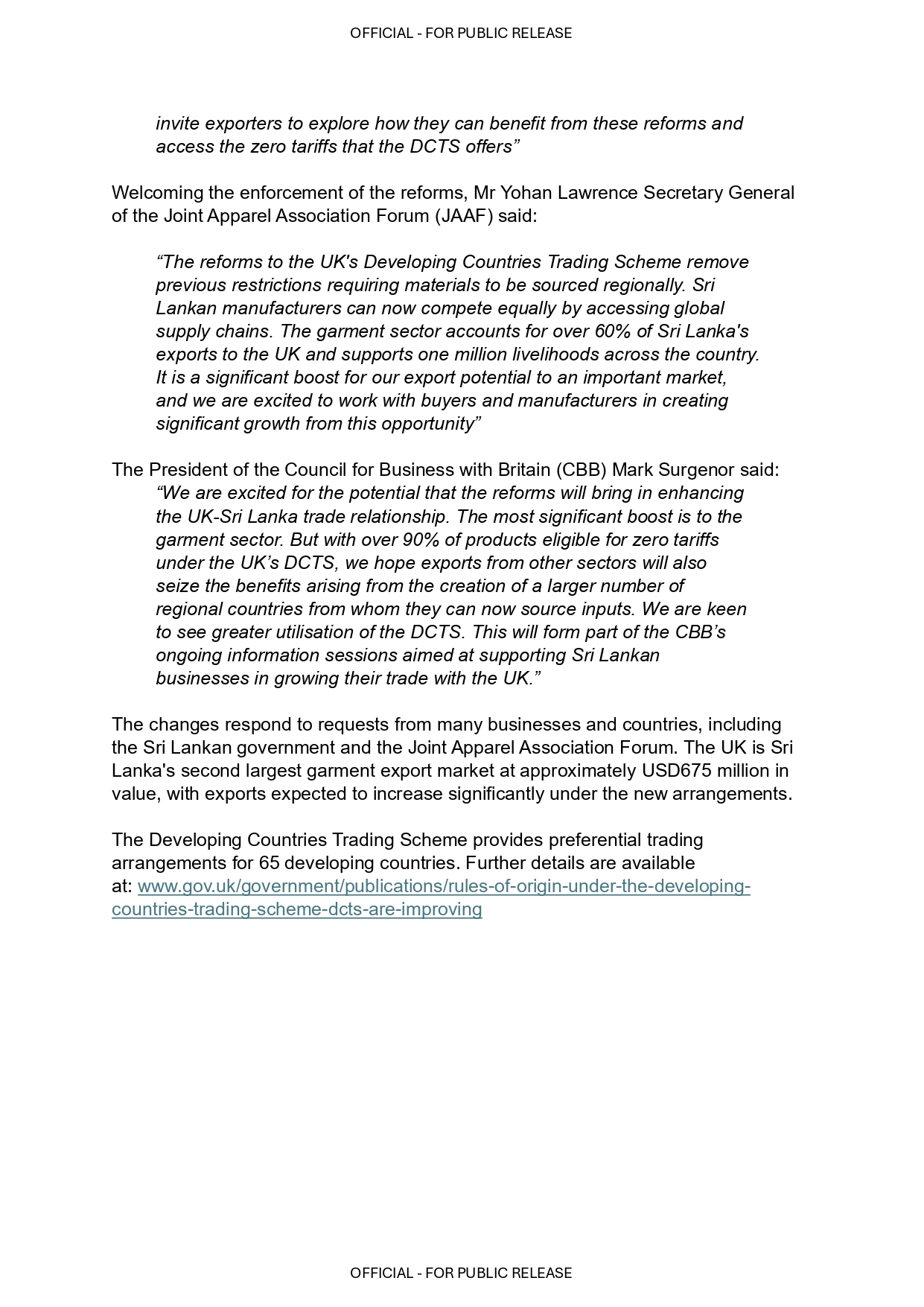 251219 Press Release DCTS ROO reforms now in force page 0002
