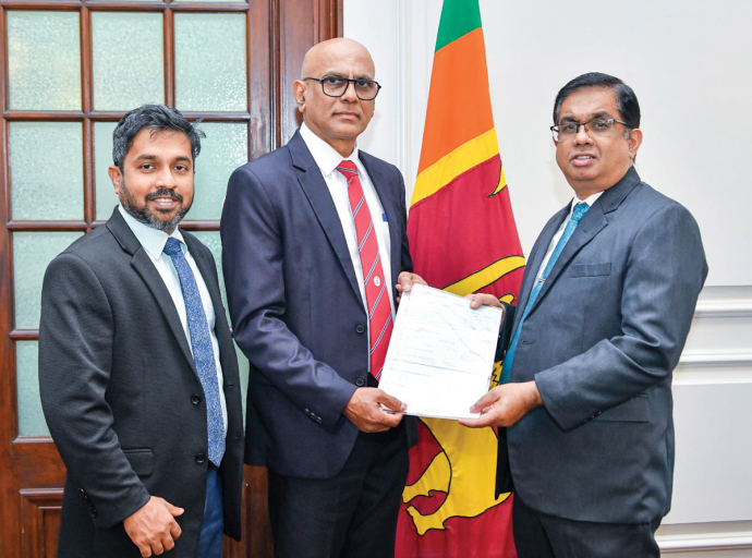 Financial contribution to the ‘Rebuilding Sri Lanka’ Fund