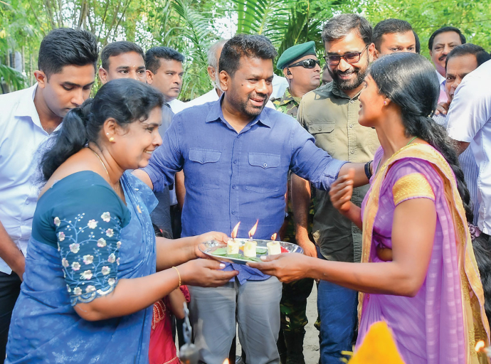 The 2026 National Housing Programme to construct 31,218 houses across the country begins in Chavakachcheri, Jaffna