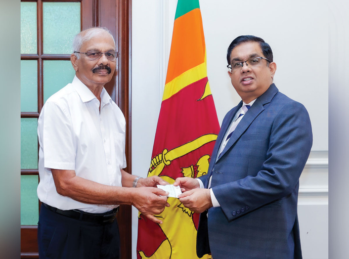 Financial Contribution to the ‘Rebuilding Sri Lanka’ Fund